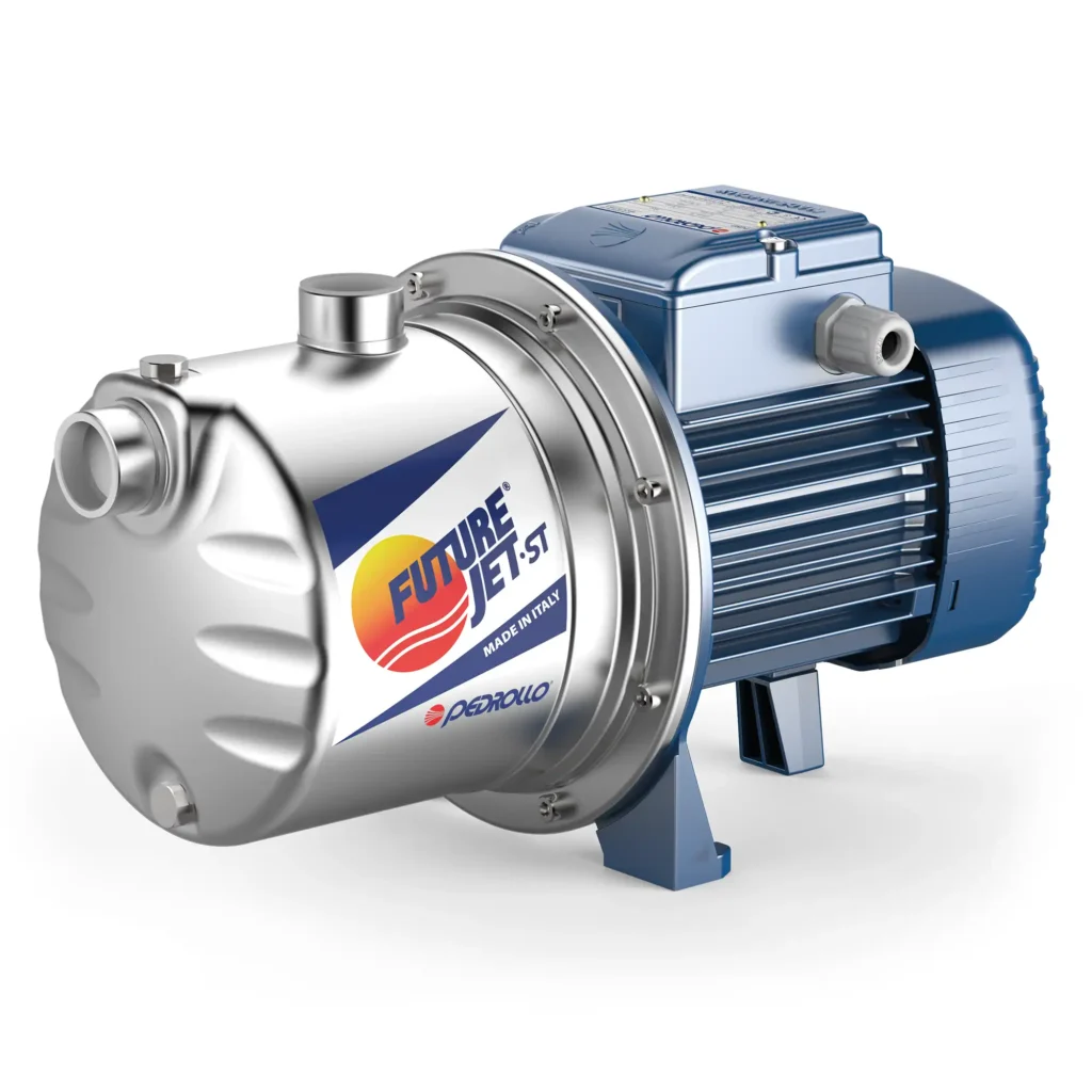 Pedrollo FUTURE JET-ST stainless steel self-priming surface pump – high-performance water pump for residential, commercial, and agricultural use in UAE