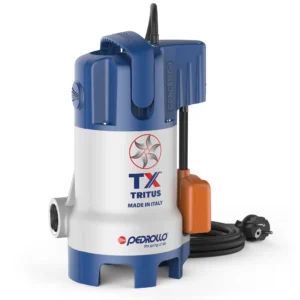 Pedrollo Tritus-TX Submersible Sewage Pump – Heavy-duty Italian grinder pump from trusted supplier in UAE, ideal for sewage, wastewater, and drainage applications.