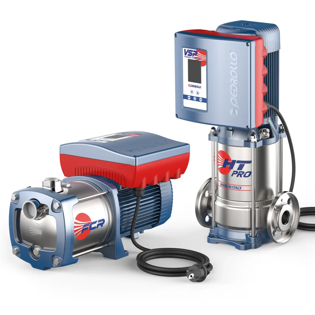 Pedrollo VSP multistage centrifugal stainless steel pump – high-pressure water pump for residential, commercial, and industrial use in UAE